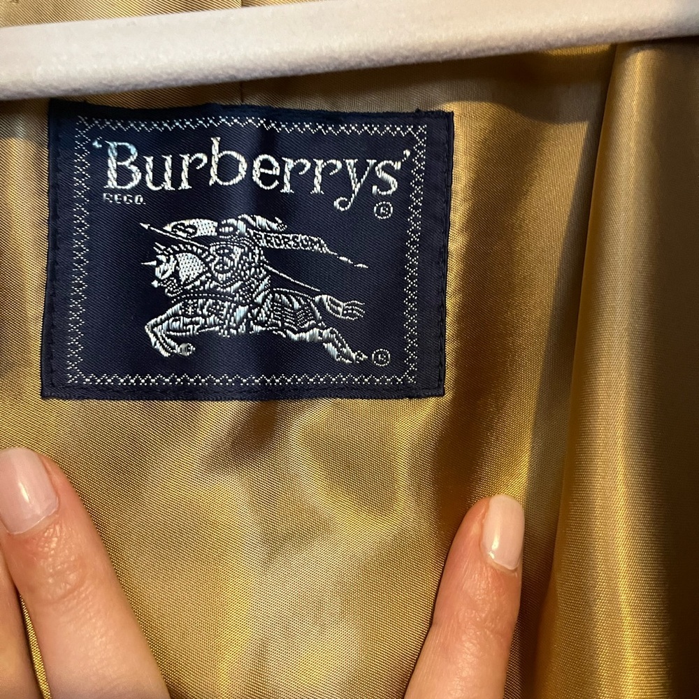 Vintage Burberry Removable Wool Lined Trench Coat - Picture 3 of 16
